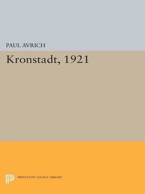 cover image of Kronstadt, 1921